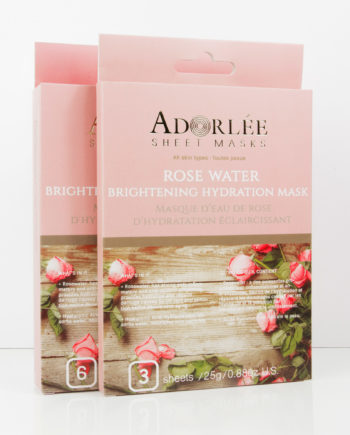 ADORLÉE Rosewater Brightening Hydration Mask