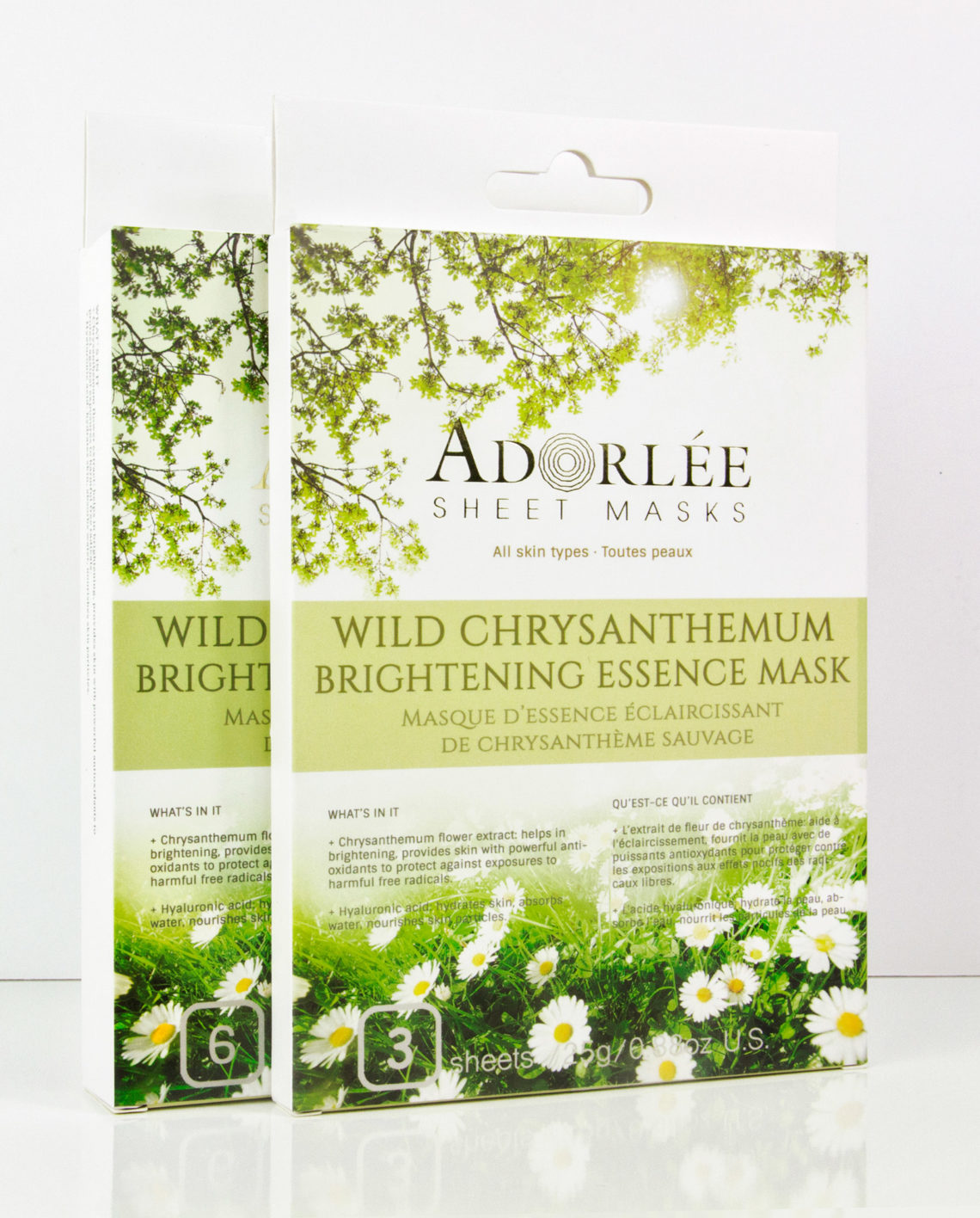 ADORLÉE Wild Chrysanthemum Brightening Essence Mask 1