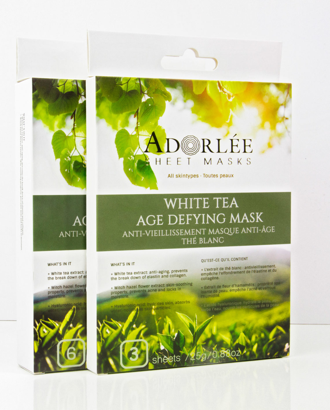 ADORLÉE White Tea Age Defying Mask 1