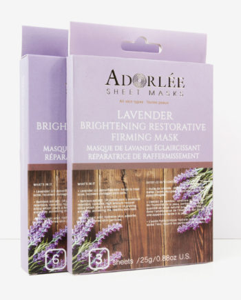 ADORLÉE Lavender Brightening Restorative Firming Mask