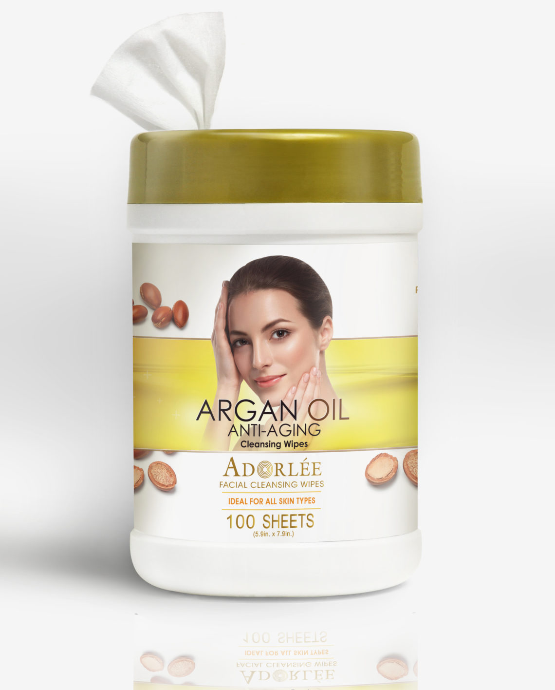 Argan Oil Anti-Aging Cleansing Wipes 1