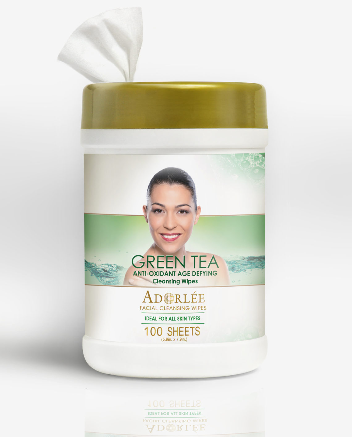 Green Tea Anti-Oxidant Age Defying Cleansing Wipes 1