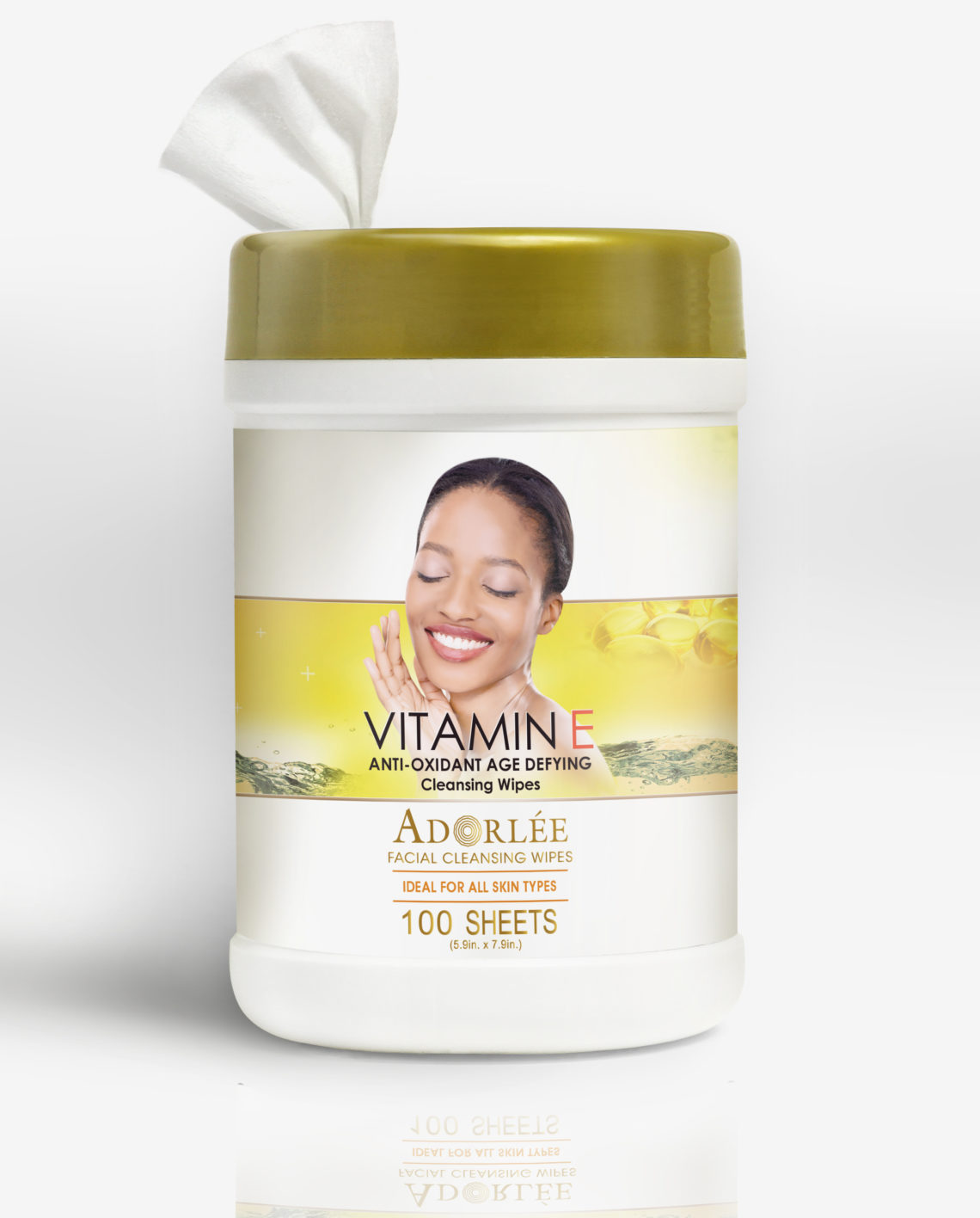 Vitamin E Essential Facial Cleansing Wipes 1